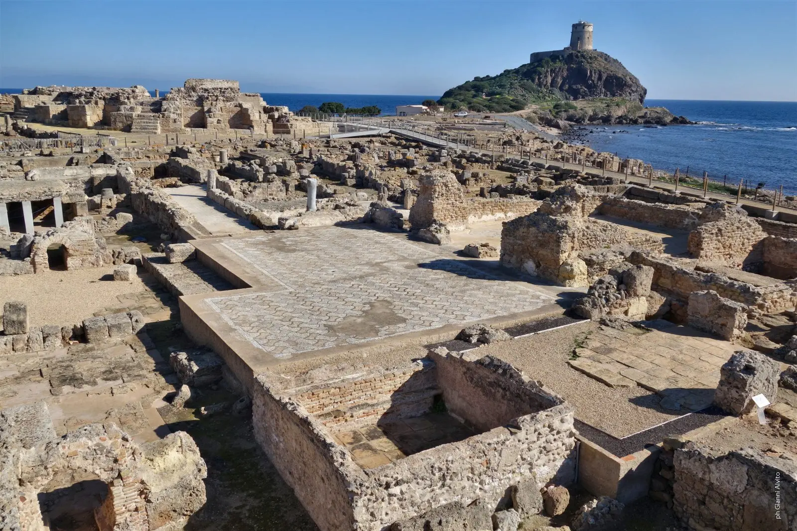 Uno scorcio di Nora