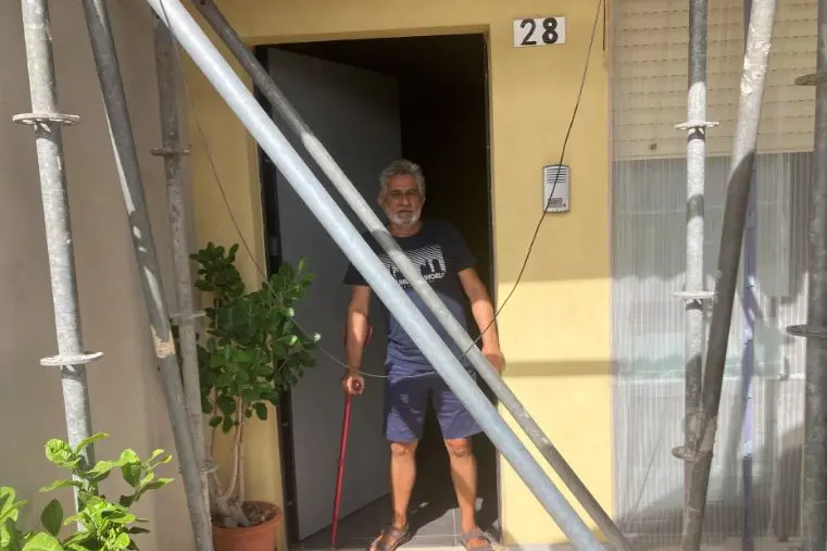 Gianfranco Careddu, 61 anni, di Porto Torres (foto Pala)