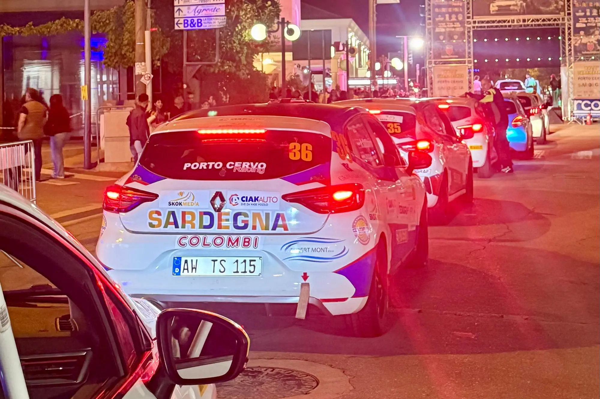 Auto da gara all’ultimo Rally Terra Sarda (foto Vanna Chessa)