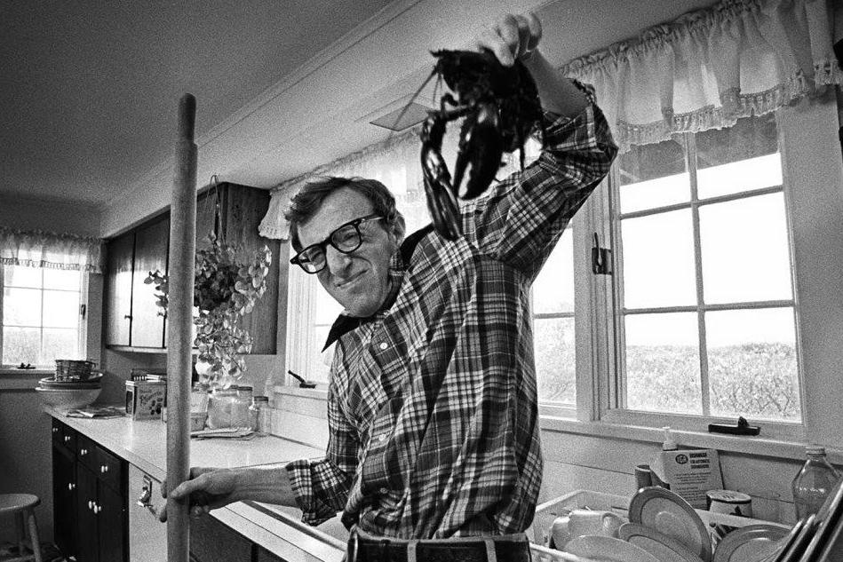 Sul set di Woody Allen con le foto di Brian Hamill