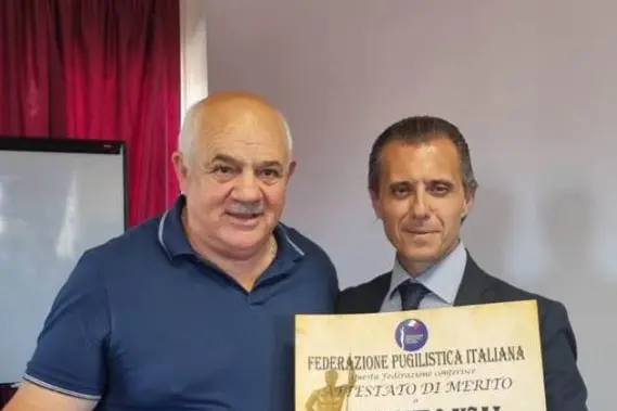 A sinistra Raimondo Usai (foto concessa)