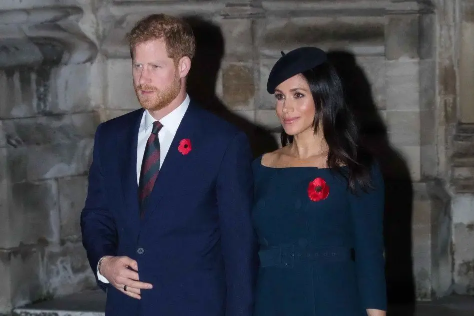 Il principe Harry e Meghan Markle (Ansa)