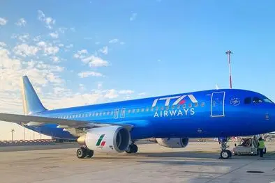Un aereo Ita (Ansa)