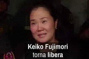 Liberata la leader dell'opposizione Keiko Fujimori, ma resta indagata