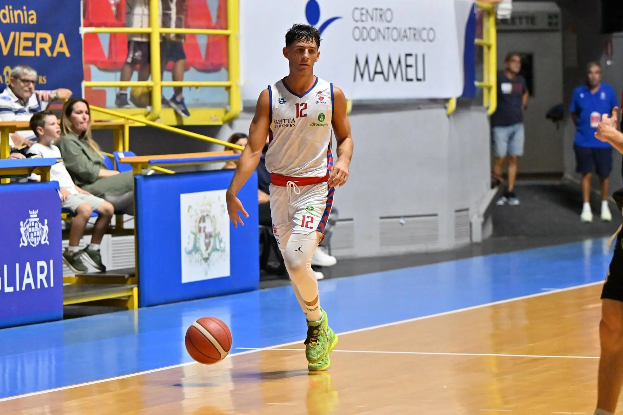 Ezio Gallizzi, playmaker dell'Esperia (foto Esperia Basket)