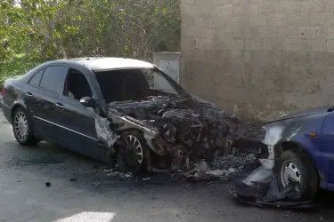 cagliari,  incendiata l'auto di storelli in via berengario - foto giuseppe ungari