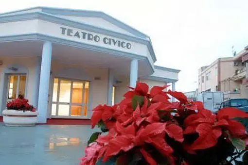 Il teatro di Sinnai (archivio L'Unione Sarda)