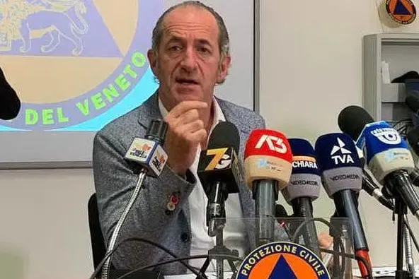 Luca Zaia (foto Ansa)