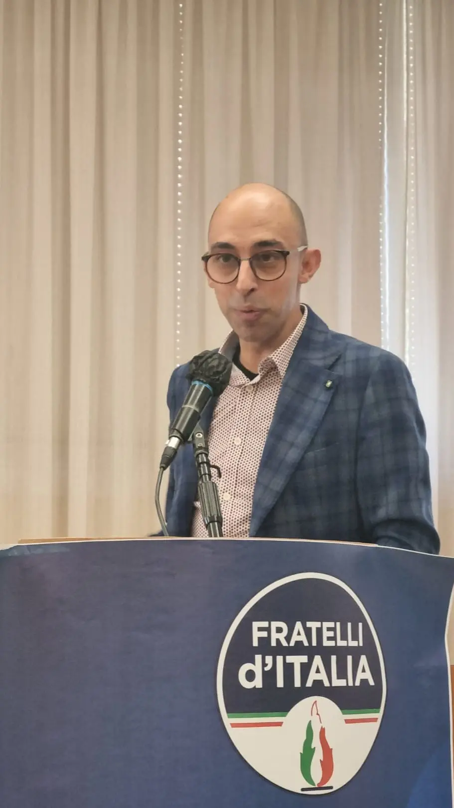 Maurizio Cadau, coordinatore provinciale di Fratelli d'Italia (Us)