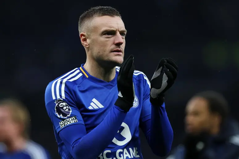 Jamie Vardy (foto Ansa)