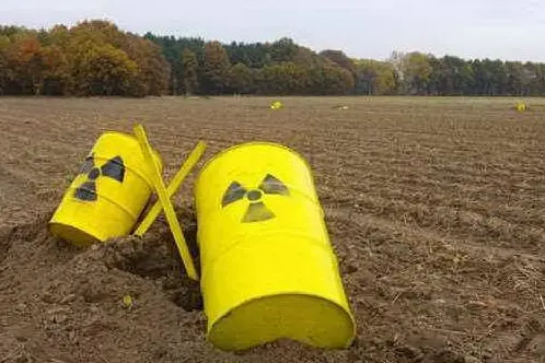 Scorie nucleari, foto simbolo (archivio L'Unione Sarda)