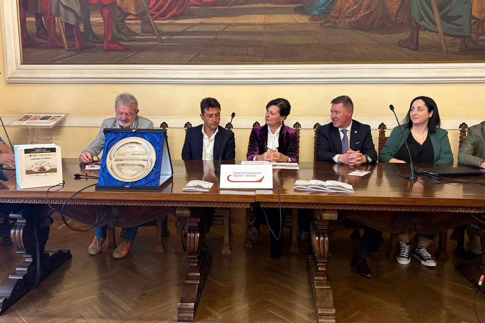 Conferenza stampa Cagliari a Tavola