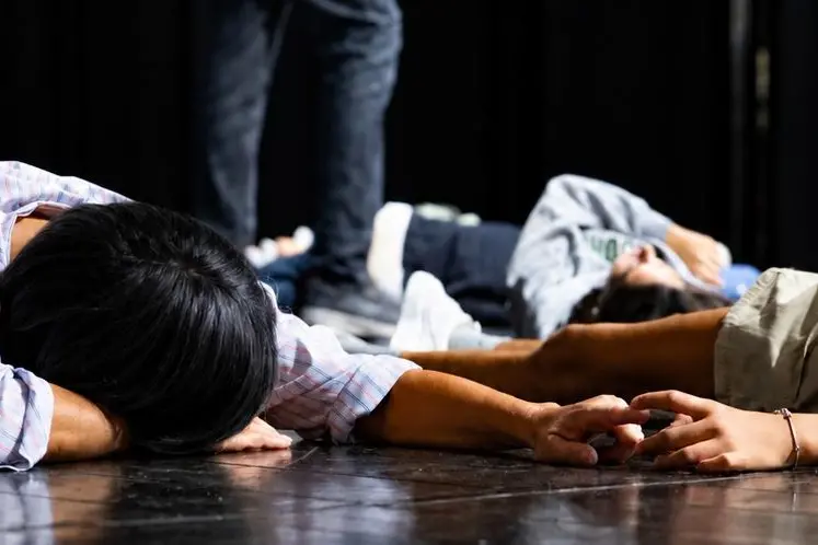 Lo spettacolo al Parodi (foto concessa)