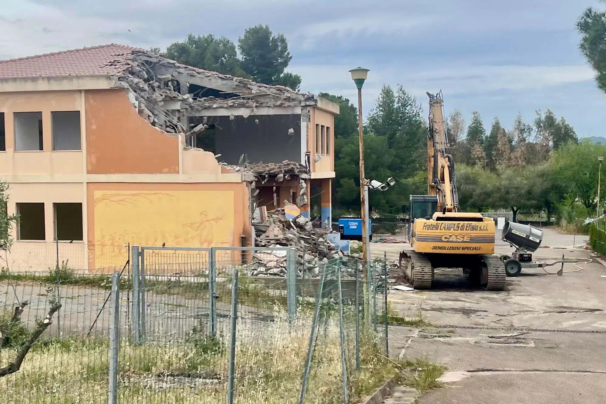 L'ex istituto agrario di Muravera (foto Agus)