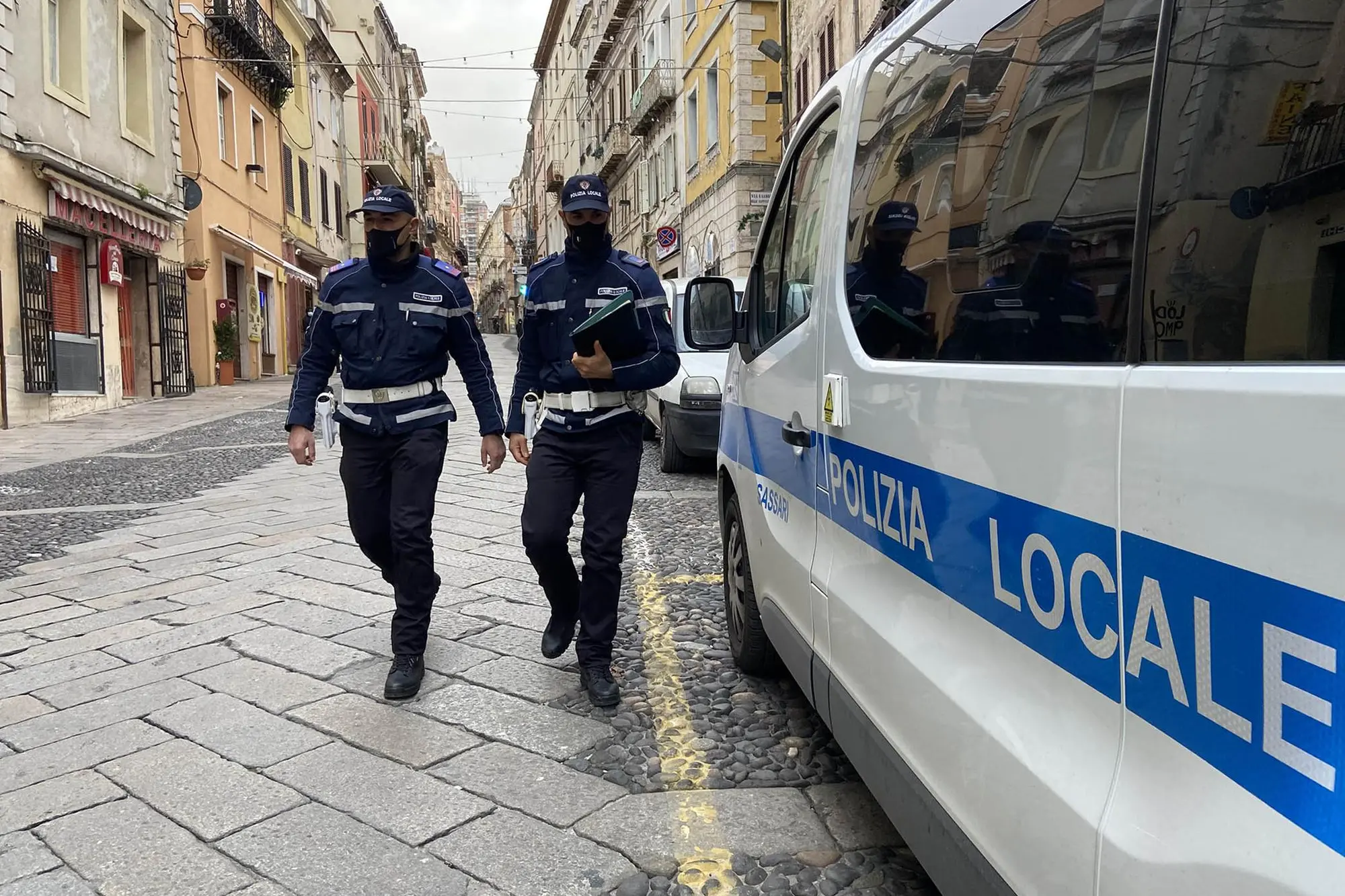 Polizia locale (Archivio L'Unione Sarda)