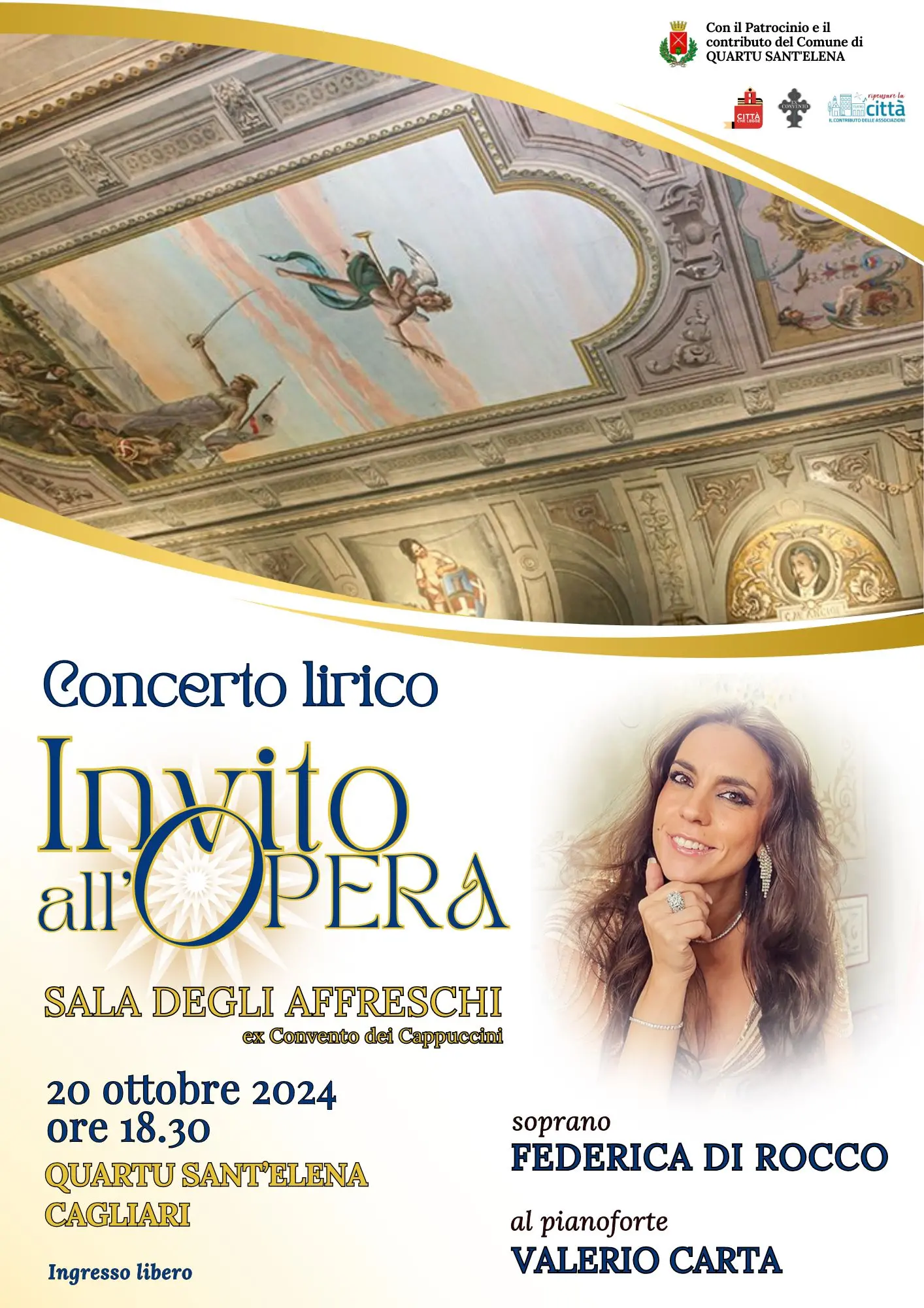 La locandina del concerto