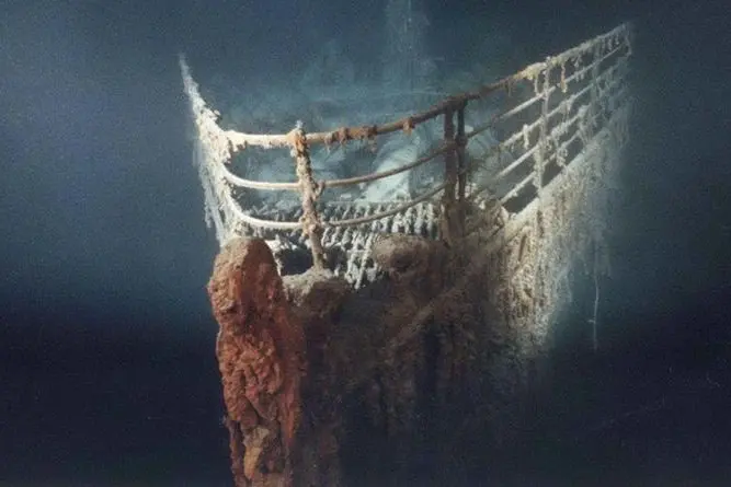 Il Titanic (Archivio L'Unione Sarda)