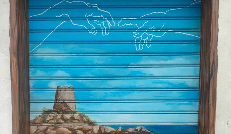 Un murale per ricordare Natalino Meloni