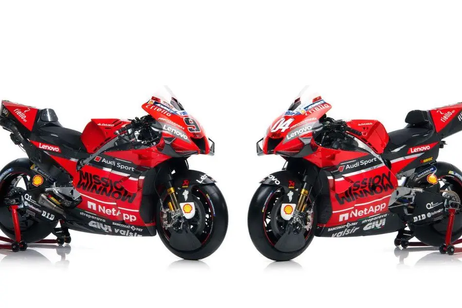 La nuova Ducati (foto Twitter Ducati)