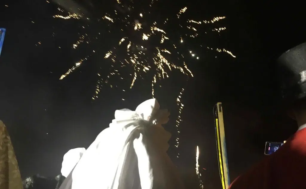 Un altro momento della festa