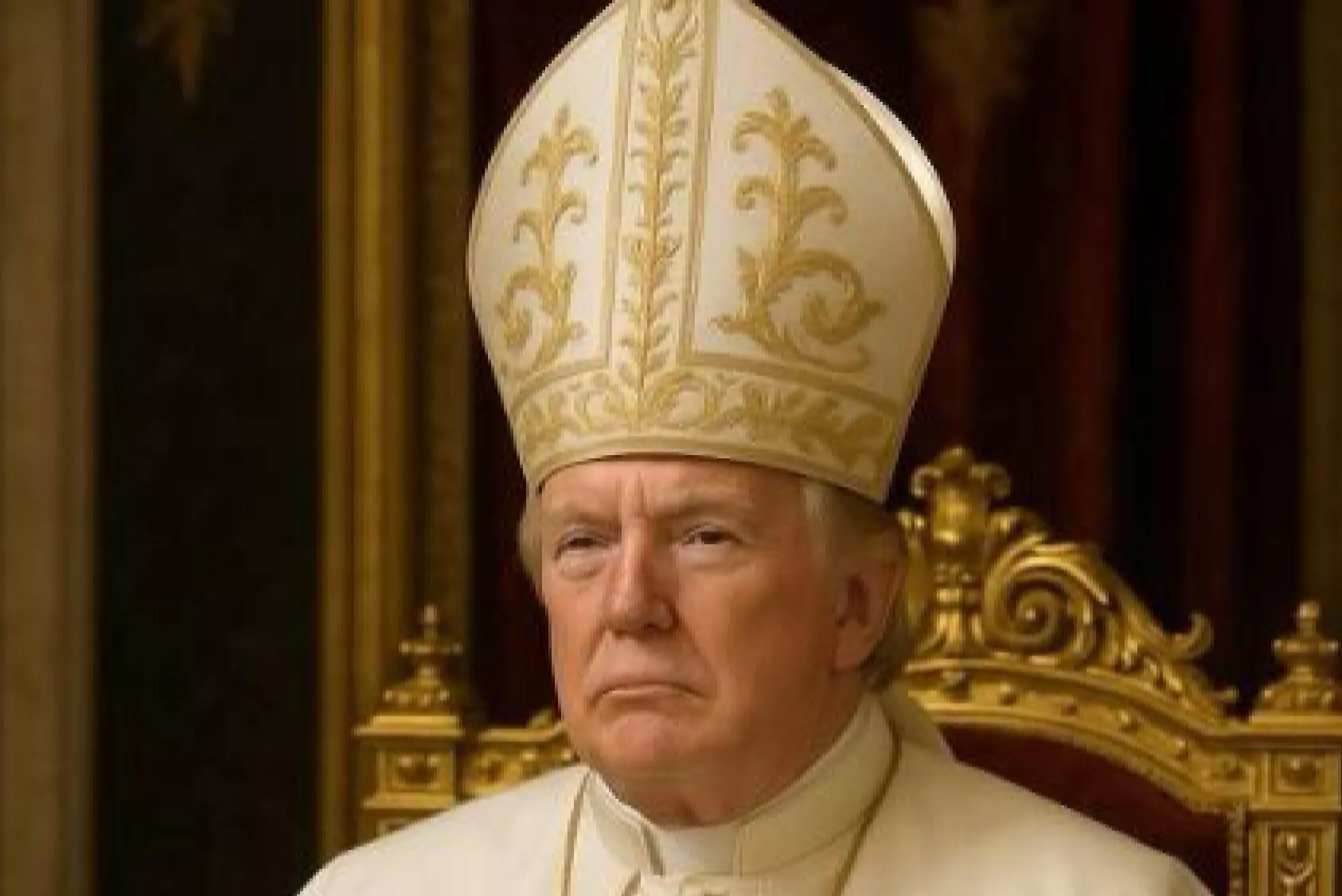 Un post tratto dal profilo Truth/@realDonaldTrump pubblicato a pochi giorni dall'inizio del conclave