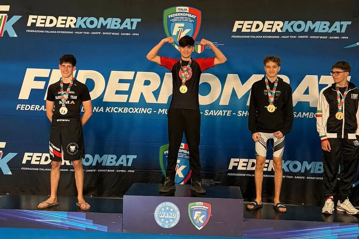 Francesco Torre, neo campione italiano di KickJitsu (foto ufficio stampa)