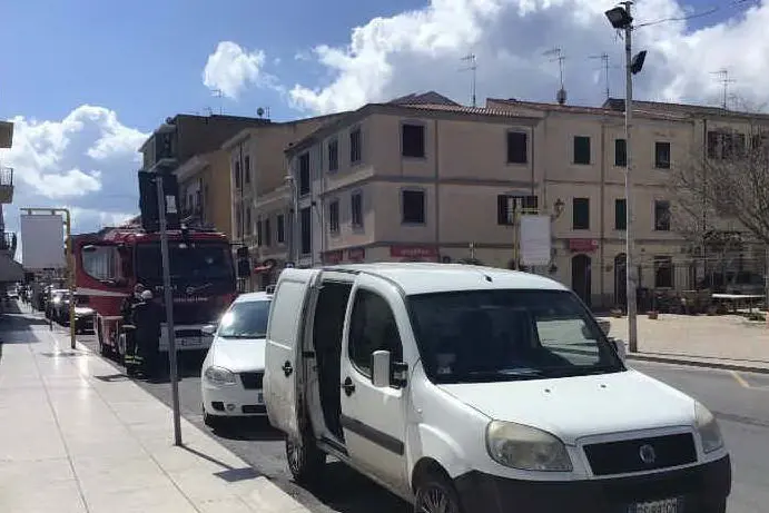Controlli a Porto Torres (foto L'Unione Sarda - Pala)