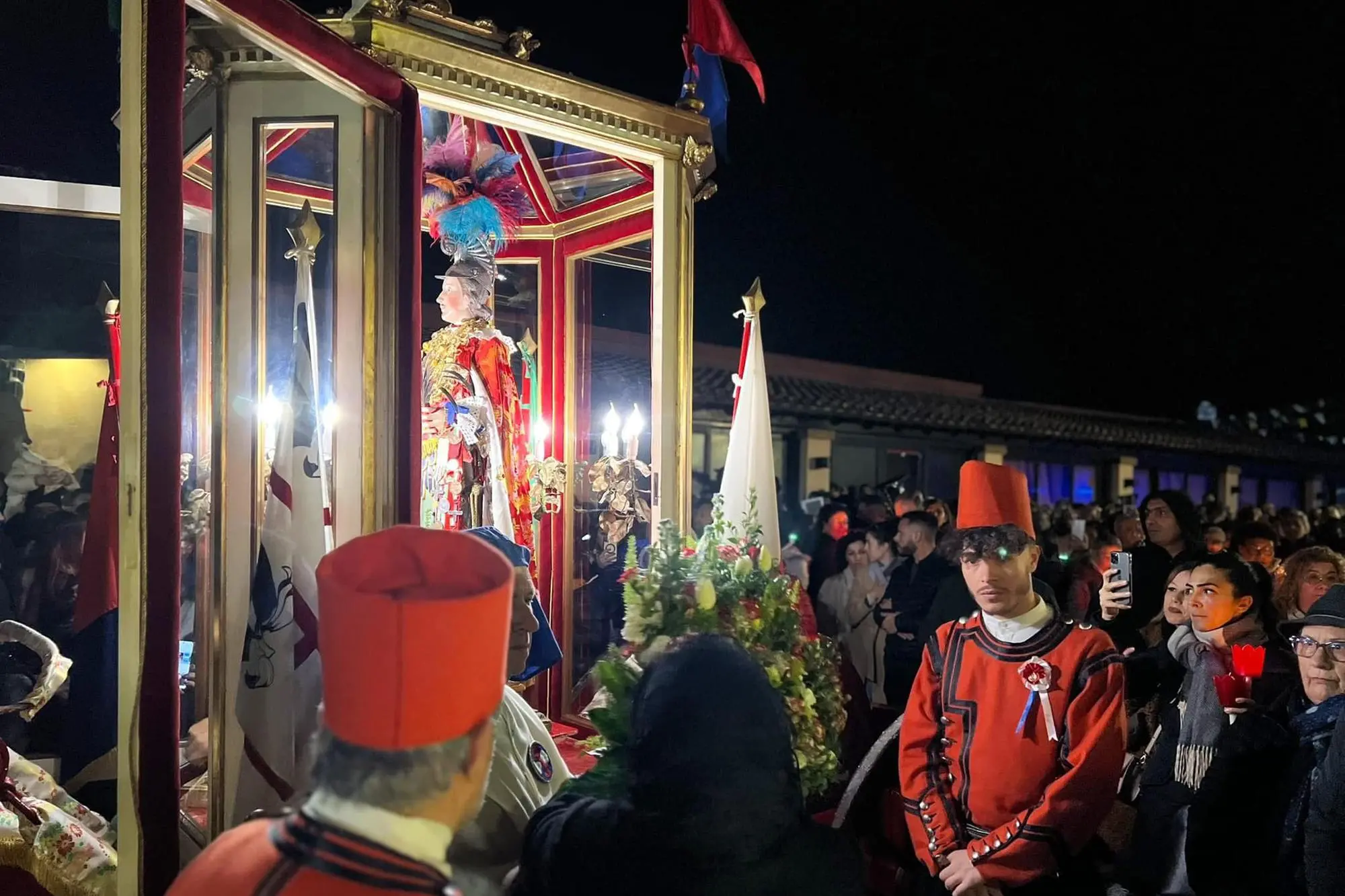 La processione di Nora dello scorso anno (Murgana)