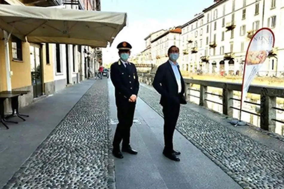 Sala ai Navigli, oggi vuoti (foto Instagram)