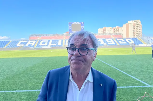 Bernardo Mereu, responsabile del settore giovanile del Cagliari (foto Spignesi)