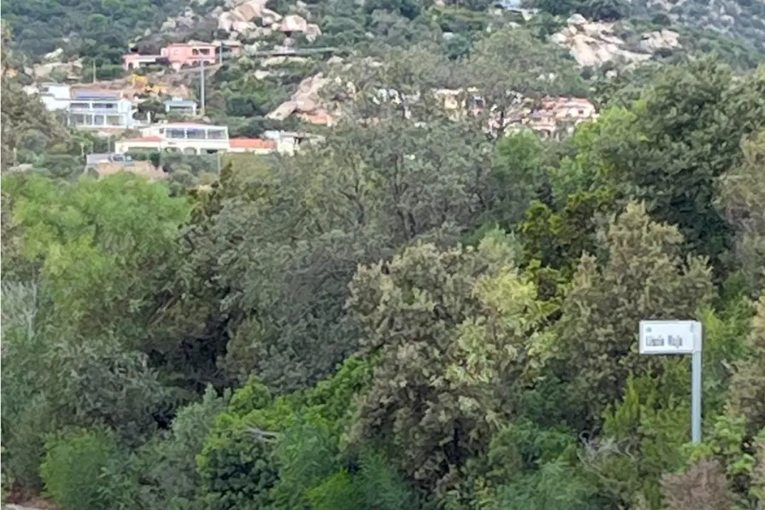 Un tratto della Sp 94
