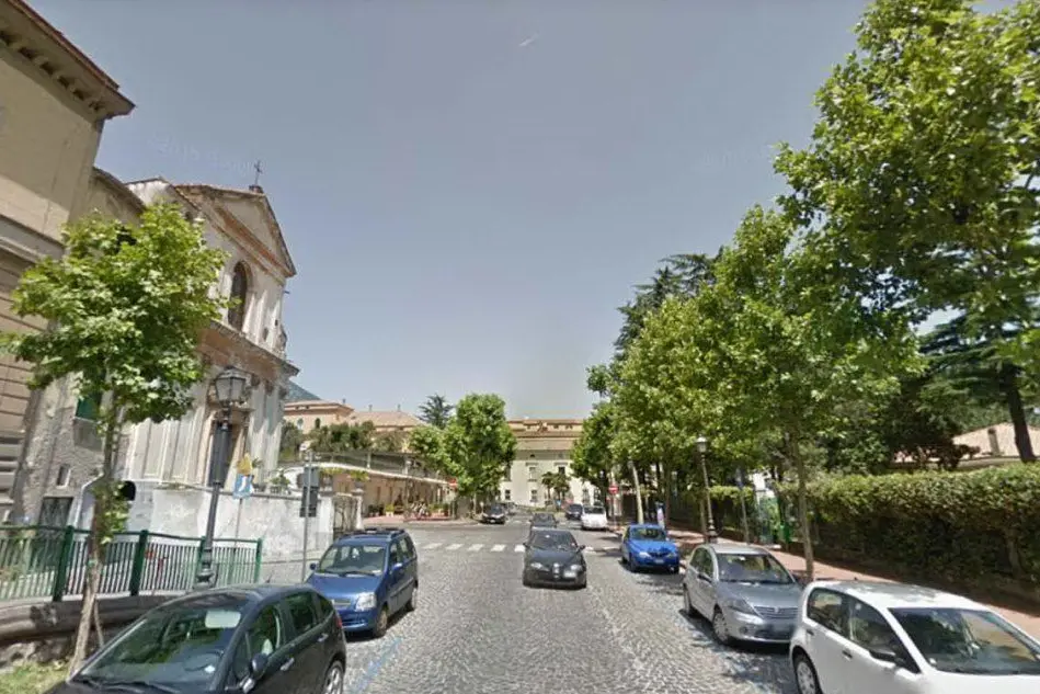 Via Crispi a Cava de' Tirreni (Google Maps)
