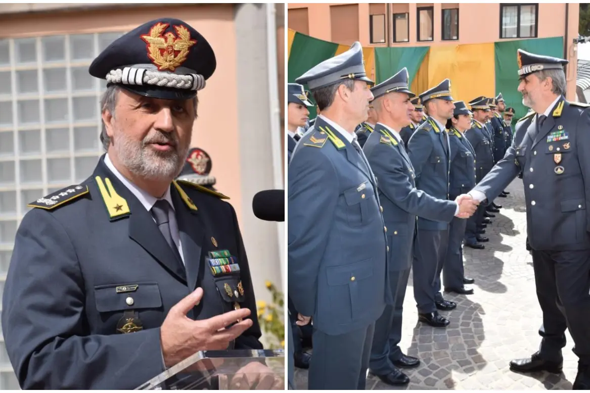 La visita del Generale Gibilaro a Cagliari (foto GdF)