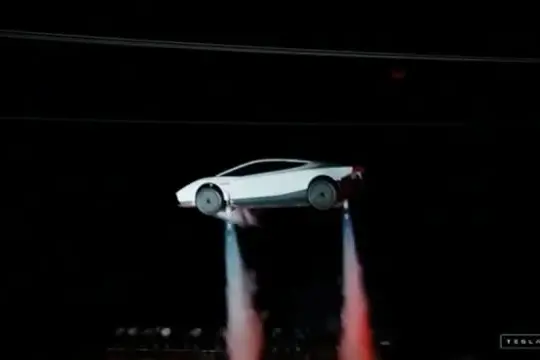 Musk svela su X Tesla Roadster che vola, produzione prevista nel 2028