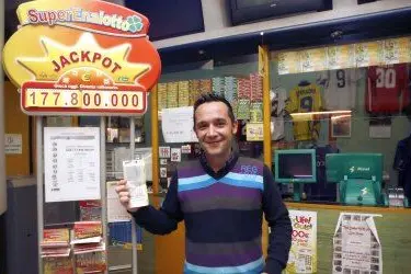 Valentino Mameli della ricevitoria &quot;Europea&quot; di Cagliari (Giuseppe Ungari)