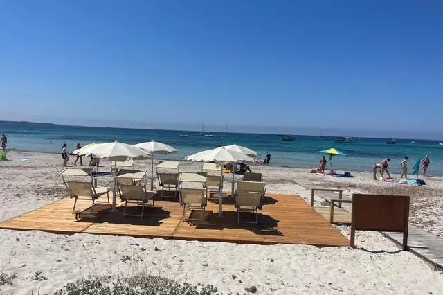 Il solarium (Foto concessa)