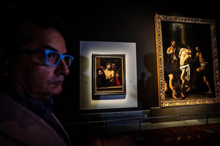 Napoli, Caravaggio e le due visioni di Cristo