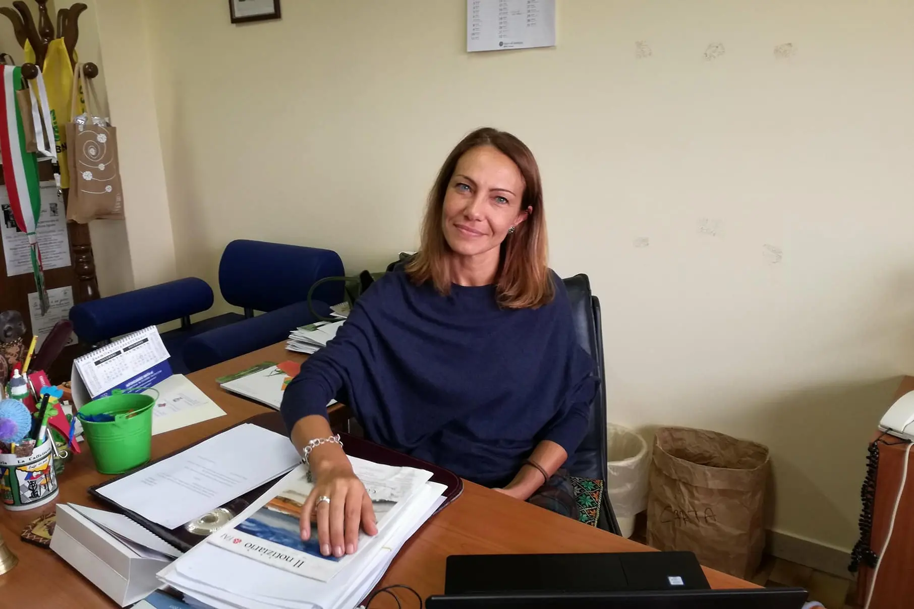 La senatrice Sabrina Licheri