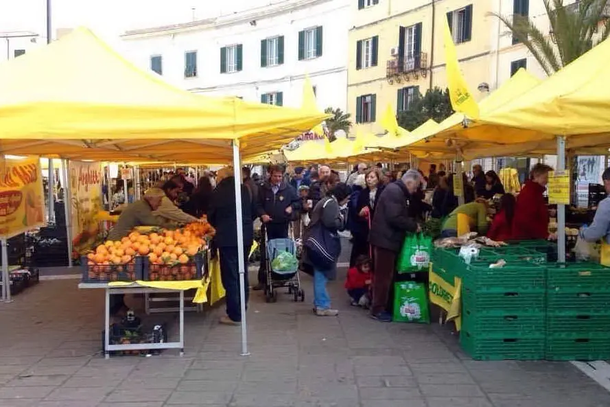 Il mercato Campagna Amica a Sassari