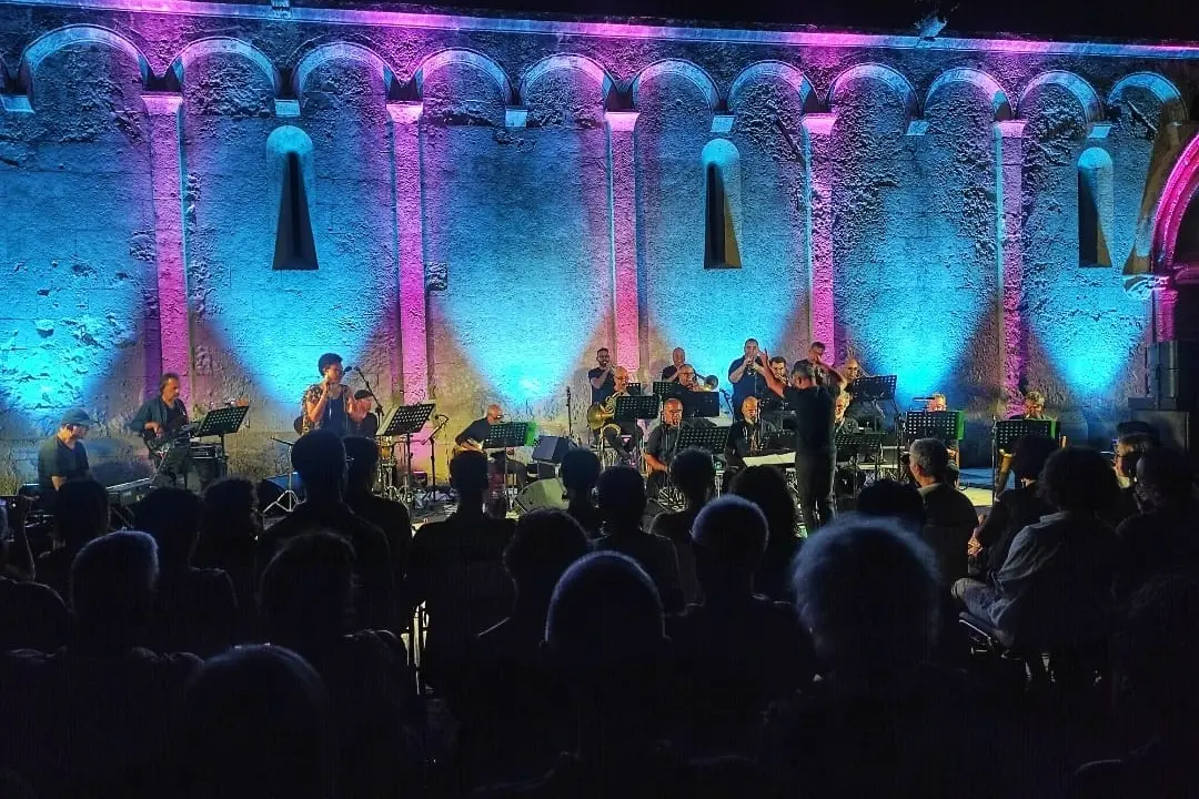 Il concerto "Swingin" tenuto a Porto Torres