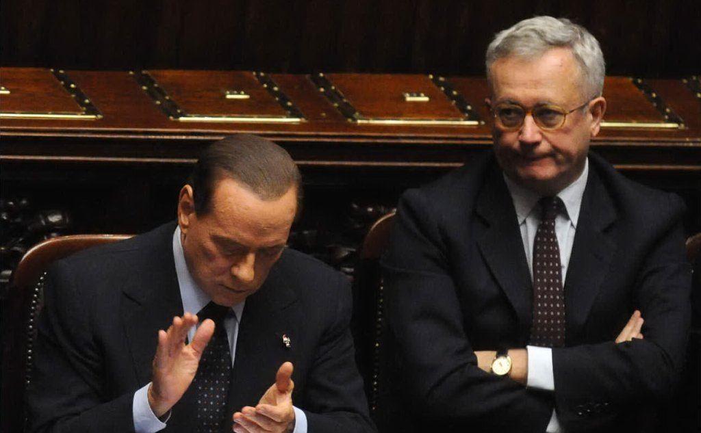 Insieme a Silvio Berlusconi (Ansa)