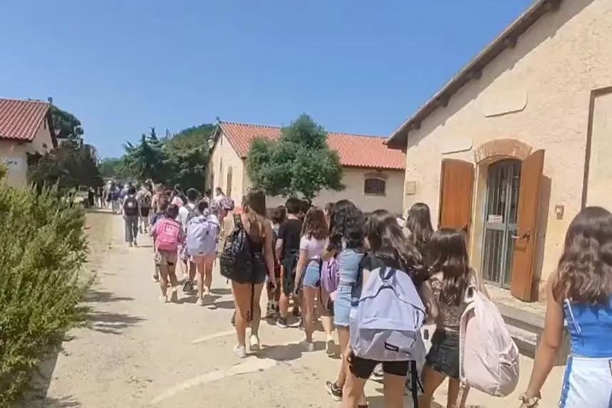 Visita al Cea di Caprera dei ragazzi del Plus di Olbia