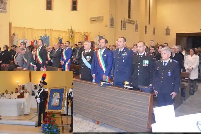 La cerimonia di Villasimius (Foto Andrea Serreli)