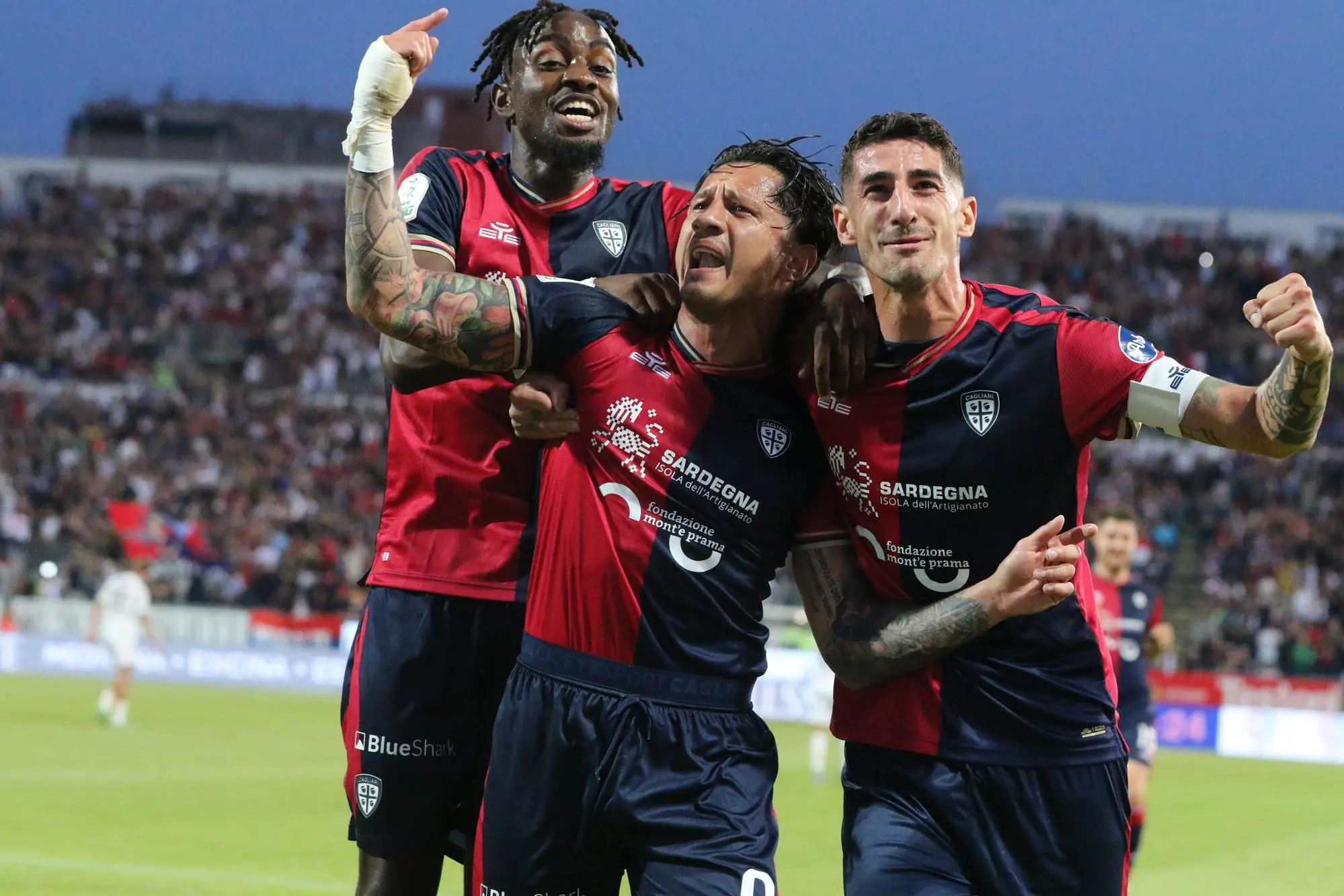Il Cagliari passa con il 2-1 sul Venezia  (Fabio Murru)