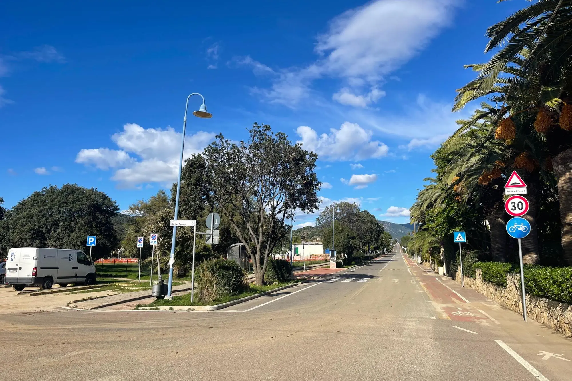 Lampioni a Villasimius