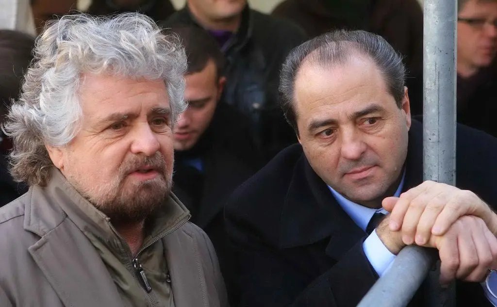 Con Antonio Di Pietro