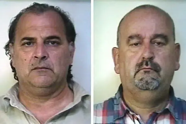 I due presunti trafficanti arrestati dai carabinieri: Giancarlo Parrella (a sinistra) e Flavio Brambilla