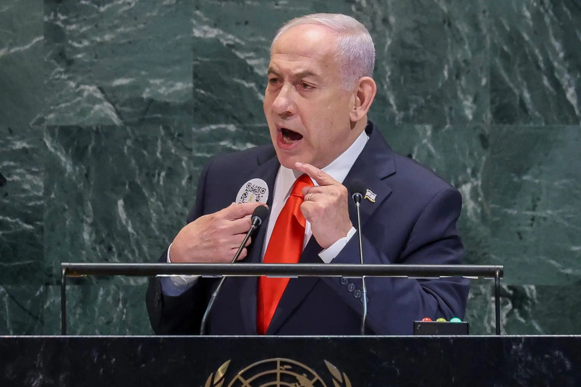 Benjamin Netanyahu (Ansa-Epa)