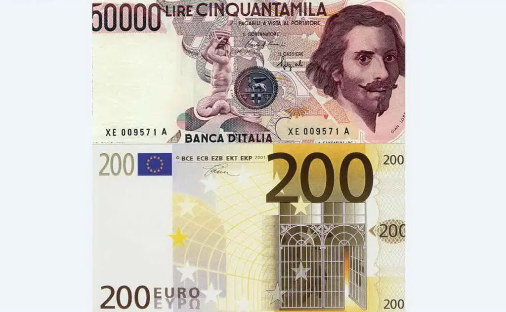 L'entrata in vigore è stata preceduta da un periodo di doppia valuta