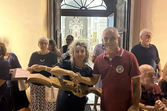 Lella Lepori e Mariano Congiu (foto Secci)